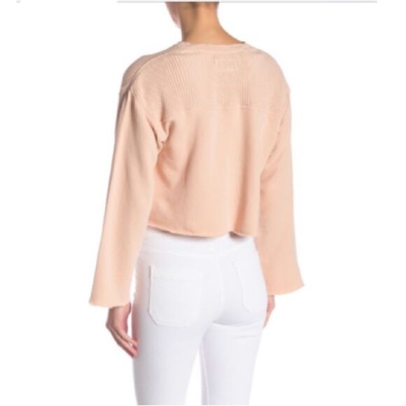 NWT MSRP $198 Current/Elliott Acture Knit Cropped Sweater Women's Size 2 (US6-8) - Picture 3 of 10